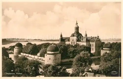 AK / Ansichtskarte Vadstena Schloss Vadstena