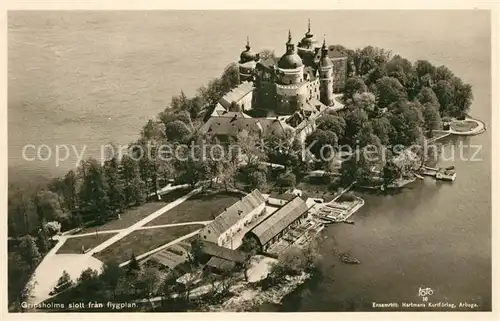 AK / Ansichtskarte Gripsholms Fliegeraufnahme Schloss Gripsholms