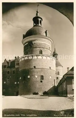 AK / Ansichtskarte Gripsholms Schloss Yttre Borggaerden Gripsholms
