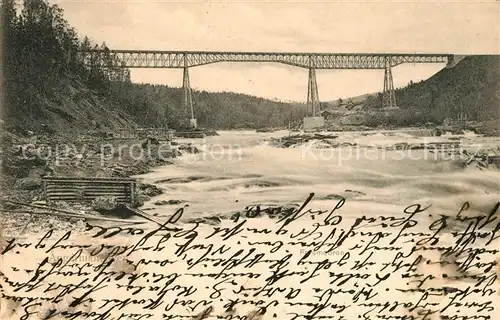 AK / Ansichtskarte Angermanland Forsmobron 