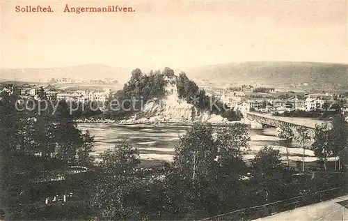 AK / Ansichtskarte Solleftea Angermanaelfven Solleftea