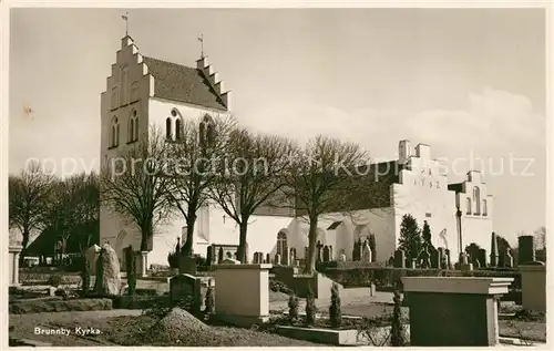 AK / Ansichtskarte Schweden Brunnby Kyrka Schweden