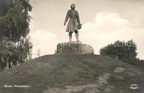AK / Ansichtskarte Mora_Dalarnas_Lan Wasastatyn Mora_Dalarnas_Lan