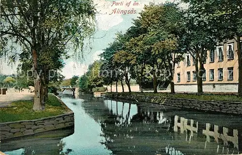 AK / Ansichtskarte Alingsas  Panorama Alingsas 