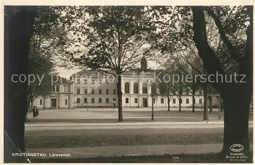 AK / Ansichtskarte Kristianstad Laerovorkot Schule  Kristianstad