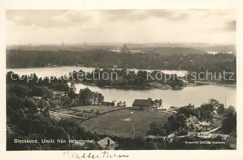 AK / Ansichtskarte Stocksund Panorama Stocksund