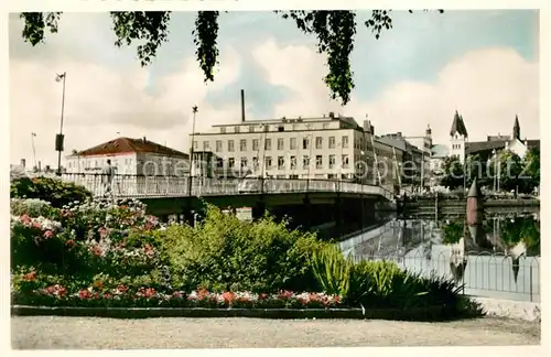 AK / Ansichtskarte Eskilstuna Nybron Stadshotellet Eskilstuna
