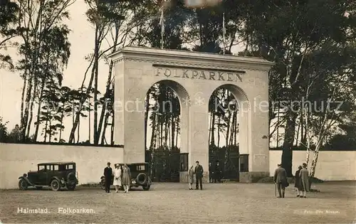 AK / Ansichtskarte Halmstad Folkparken Halmstad