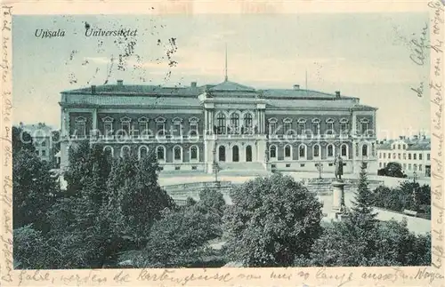AK / Ansichtskarte Uppsala Universitaet Uppsala