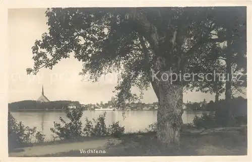 AK / Ansichtskarte Vadstena Panorama Vadstena