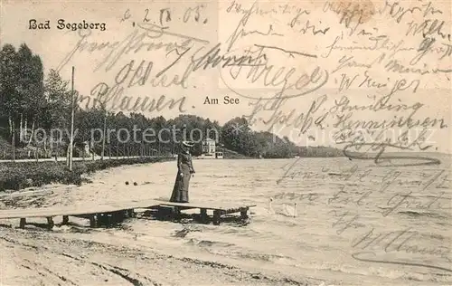 AK / Ansichtskarte Bad_Segeberg See  Bad_Segeberg