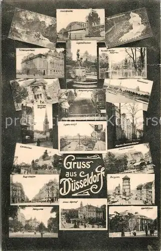 AK / Ansichtskarte Duesseldorf Stadtansichten Duesseldorf