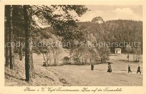 AK / Ansichtskarte Plauen_Vogtland Vogtlaendisches Touristenvereinshaus auf der Tenerahoehe Plauen_Vogtland