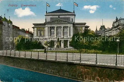 AK / Ansichtskarte Leipzig Gewandhaus Leipzig