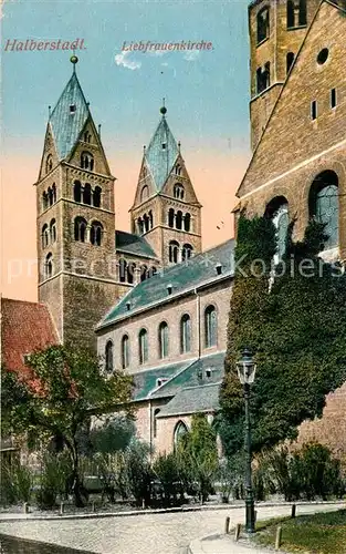 AK / Ansichtskarte Halberstadt Liebfrauenkirche Halberstadt