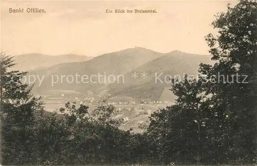 AK / Ansichtskarte St_Ottilien_Freiburg Blick ins Dreisamtal St_Ottilien_Freiburg