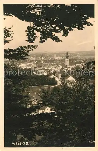 AK / Ansichtskarte Wels Panorama Wels