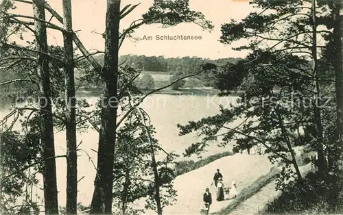 AK / Ansichtskarte Schlachtensee Panorama Schlachtensee