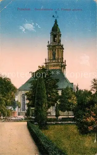 AK / Ansichtskarte Potsdam Garnisonkirche Plantage Potsdam