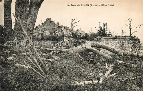 AK / Ansichtskarte Pinon La Tour de Pinon Cote Nord Pinon