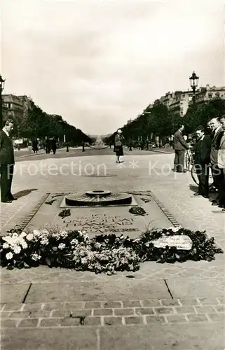 AK / Ansichtskarte Paris Tombeau du Soldat inconnu Paris