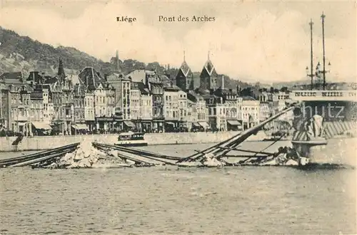 AK / Ansichtskarte Liege_Luettich Pont des Arches Liege Luettich