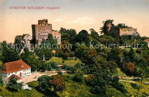 AK / Ansichtskarte Ottrott Ottrotter Schloesser in den Vogesen Ottrott