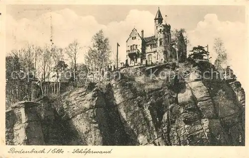 AK / Ansichtskarte Bodenbach_Ketzerbachtal Schaeferwand Bodenbach Ketzerbachtal