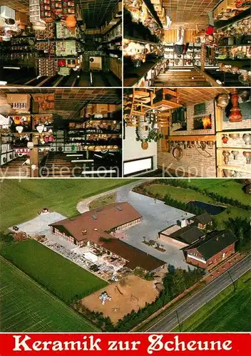 AK / Ansichtskarte Luedinghausen Fliegeraufnahme Keramik zur Scheune Luedinghausen