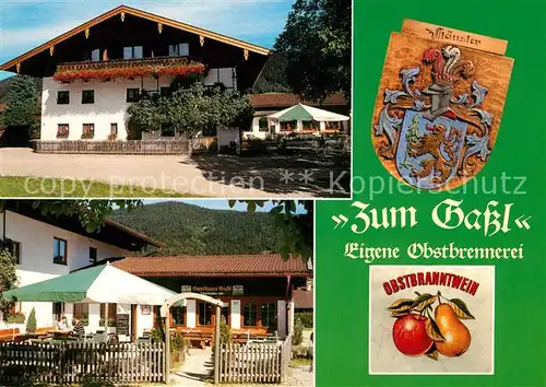 AK / Ansichtskarte Inzell Gasthaus zum Gassl Inzell