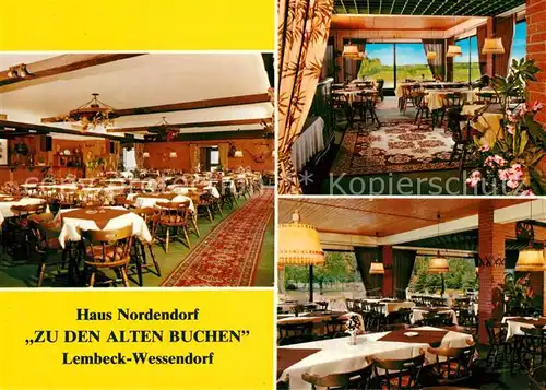 AK / Ansichtskarte Lembeck Wessendorf Haus Nordendorf zu den alten Buchen Lembeck