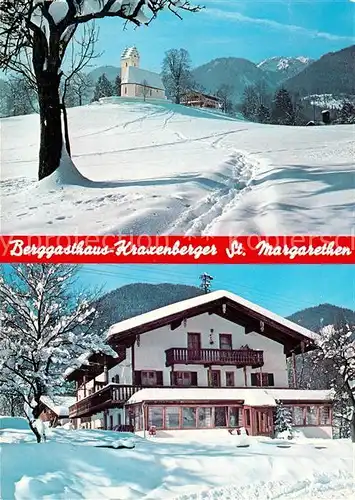 AK / Ansichtskarte Brannenburg Berggasthaus Kraxenberger St. Margarethen Brannenburg