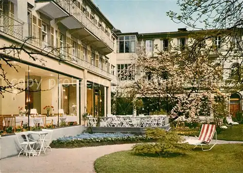 AK / Ansichtskarte Bad_Kissingen Hotel Das Ballinghaus Bad_Kissingen