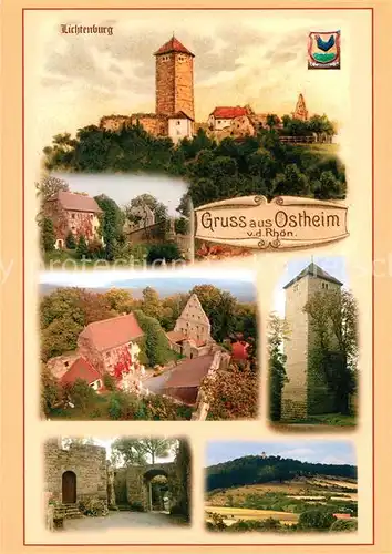 AK / Ansichtskarte Ostheim_Rhoen Lichtenburg  Ostheim_Rhoen