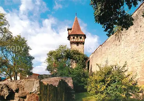 AK / Ansichtskarte Ostheim_Rhoen Waagglockenturm Ostheim_Rhoen