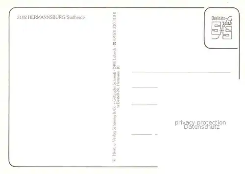 AK / Ansichtskarte Hermannsburg Kirche Scheune Ansichten Hermannsburg