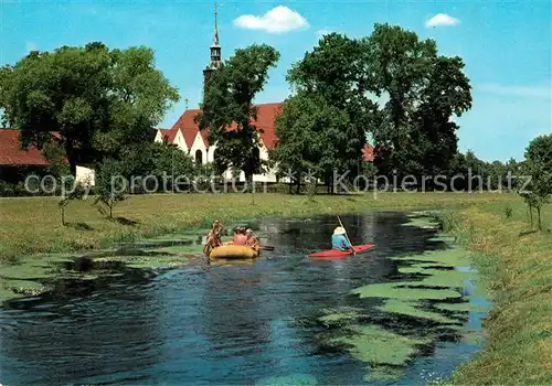 AK / Ansichtskarte Hermannsburg Kirche Panorama Hermannsburg