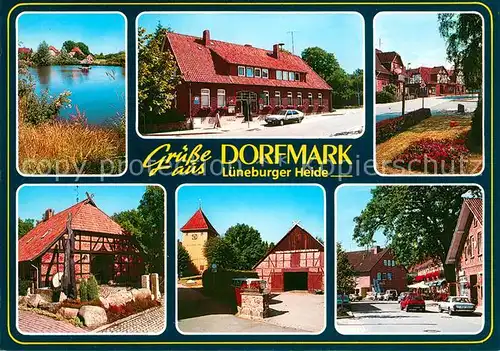 AK / Ansichtskarte Dorfmark Fachwerkhaeuser Dorfmark