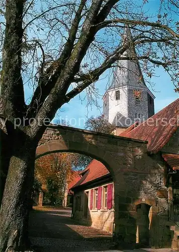AK / Ansichtskarte Oberderdingen Torbogen Amthof Oberderdingen