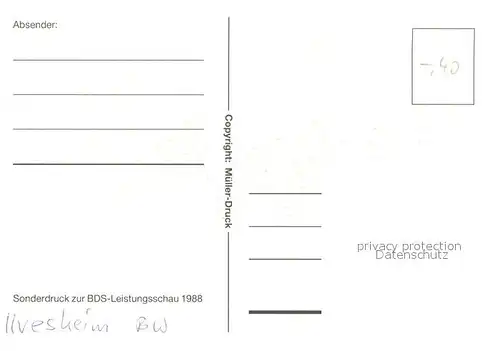 AK / Ansichtskarte Ilvesheim Ortsansicht Hauptstrasse Ilvesheim