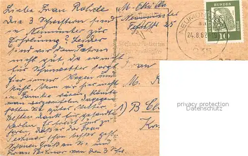 AK / Ansichtskarte Neumuenster_Schleswig Holstein Rathaus Neumuenster