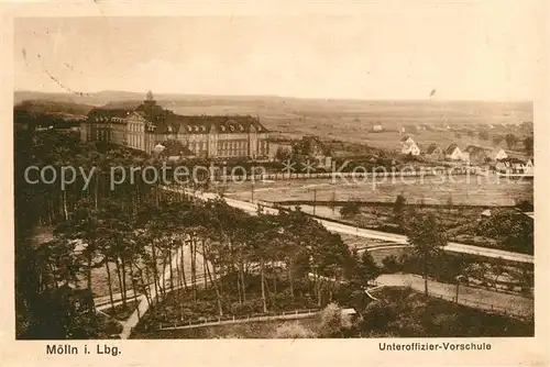 AK / Ansichtskarte Moelln_Lauenburg Unteroffizier Vorschule Moelln_Lauenburg