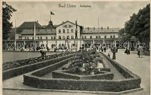 AK / Ansichtskarte Bad_Elster Badeplatz Bad_Elster