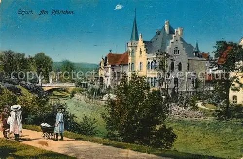AK / Ansichtskarte Erfurt Am Pfoertchen Erfurt