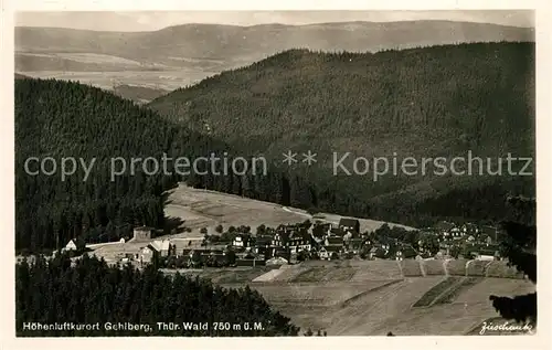 AK / Ansichtskarte Gehlberg Panorama Hoehenluftkurort Thueringer Wald Gehlberg