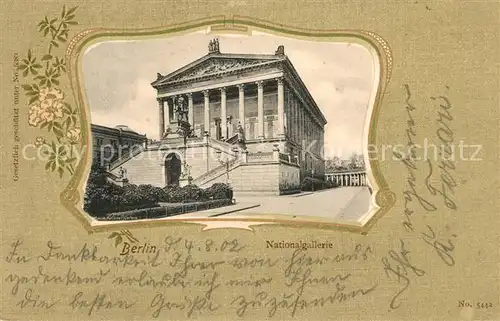 AK / Ansichtskarte Berlin Nationalgalerie Berlin