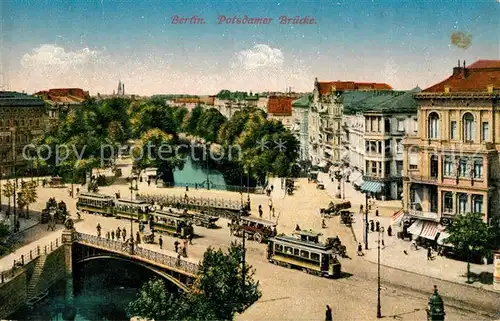 AK / Ansichtskarte Berlin Potsdamer Bruecke Berlin