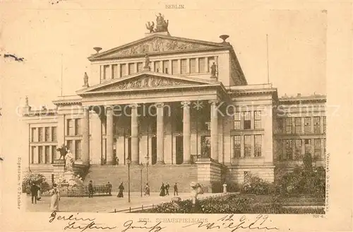 AK / Ansichtskarte Berlin Kgl Schauspielhaus Berlin