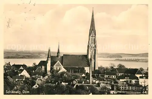 AK / Ansichtskarte Schleswig_Schlei Dom Schleswig_Schlei