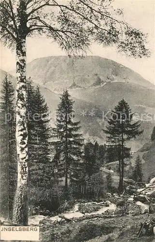 AK / Ansichtskarte Inselsberg_Schmalkalden Panorama Inselsberg Schmalkalden